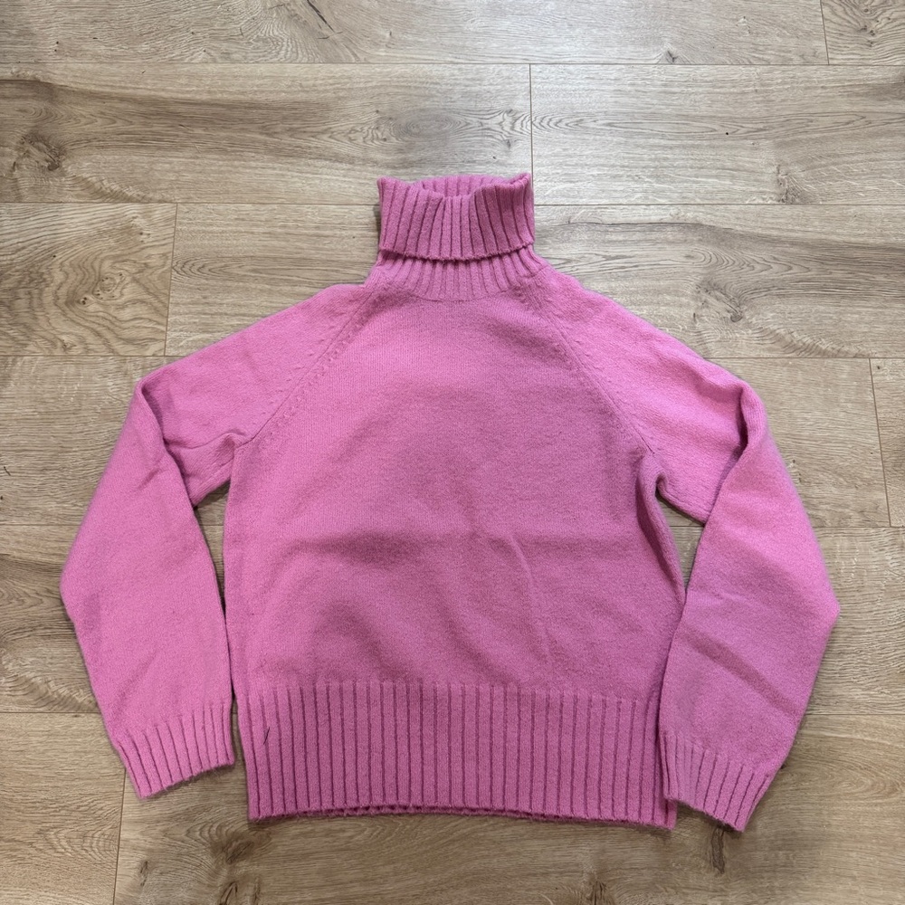 GAP Pink Turtleneck Sweater